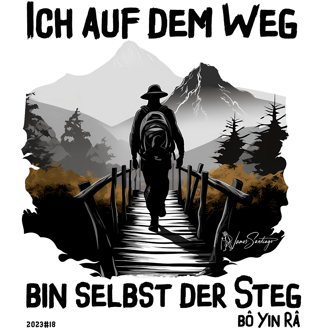 *Ich auf dem Weg*