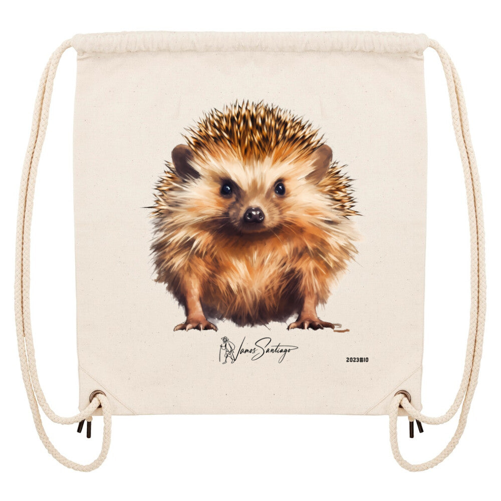 *Mutiger Igel* - Gym Bag weiß