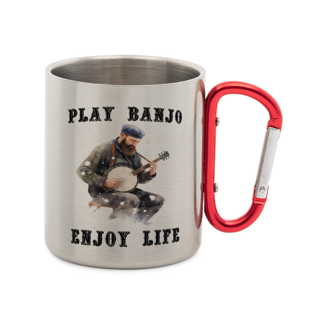 play banjo-edelstahltasse
