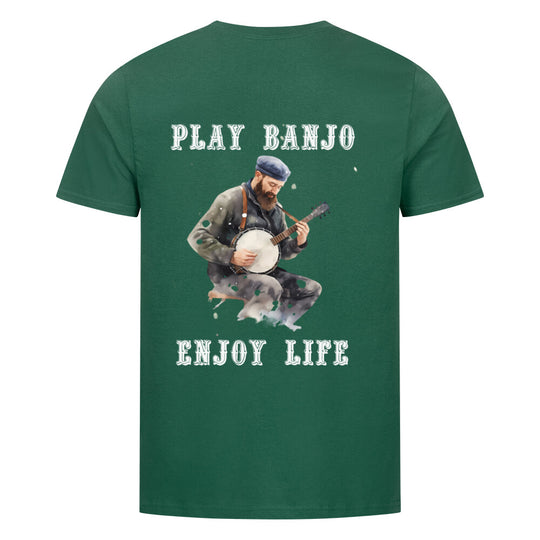 play_banjo-herren-t-shirt-grün-back