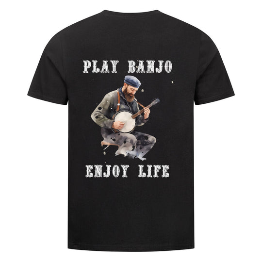 play_banjo-herren-t-shirt-schwarz-back