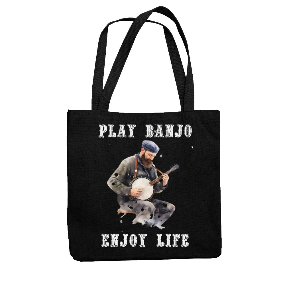 play banjo-jutebeutel-schwarz