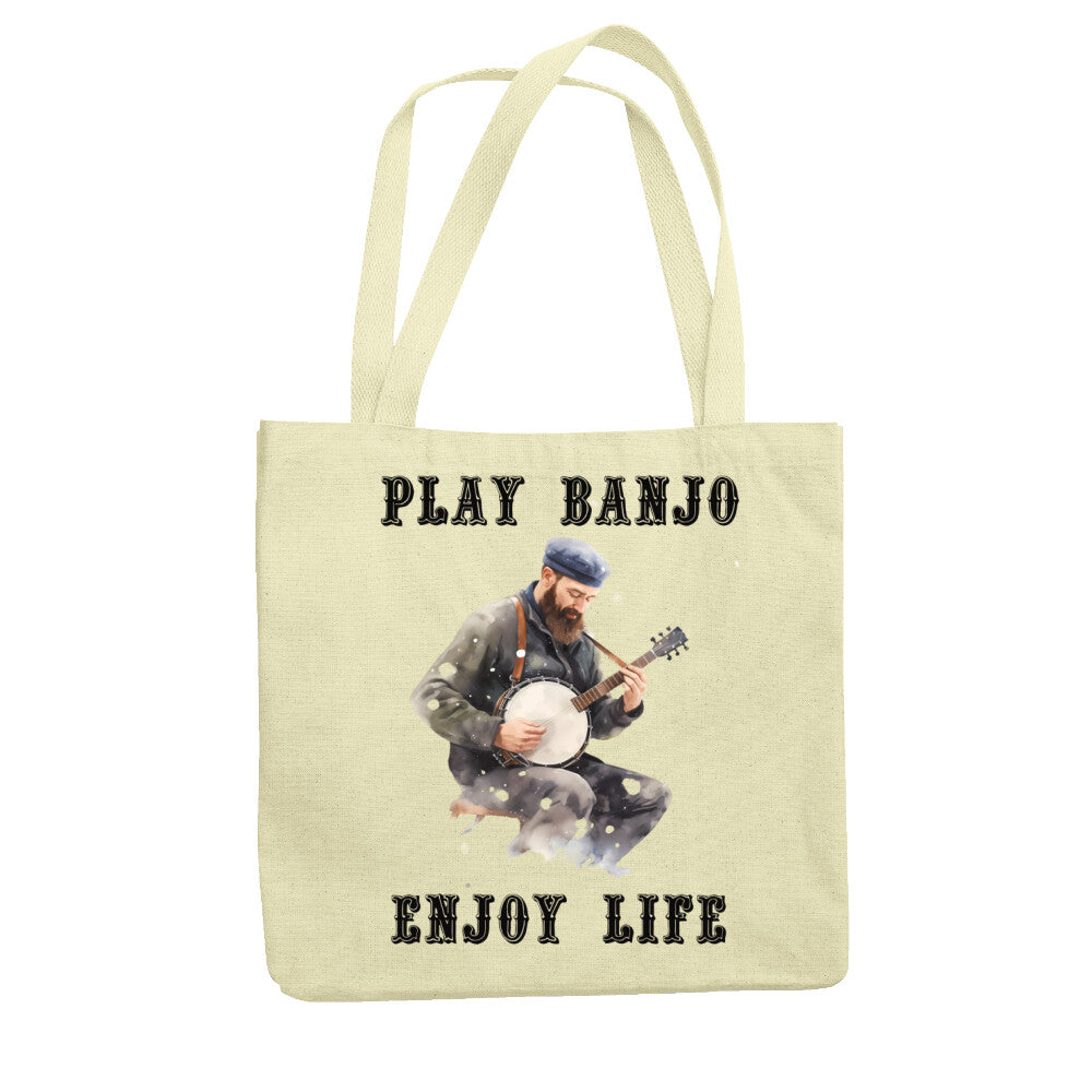 play banjo-jutebeutel-weiss