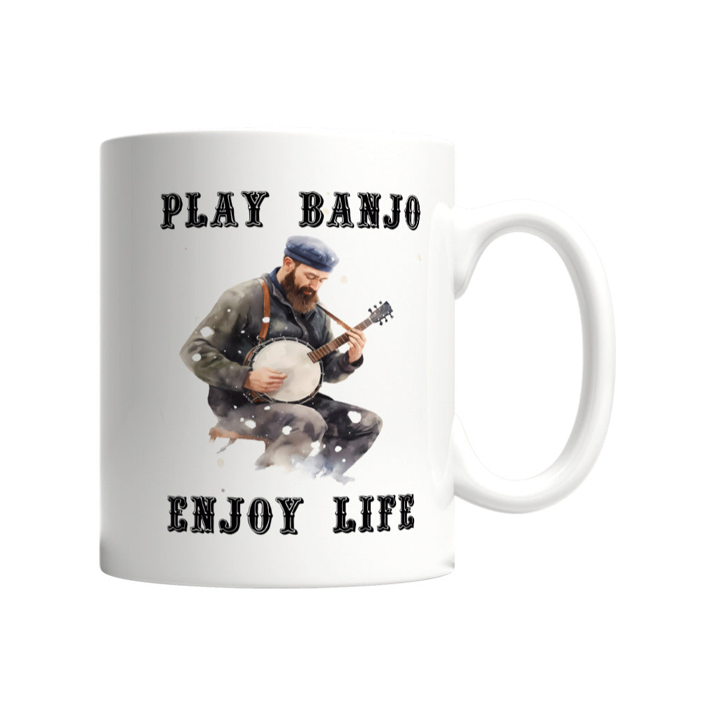 play banjo-kaffeebecher