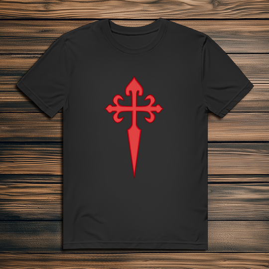 Jakobskreuz – Herren T-Shirt aus Bio-Baumwolle