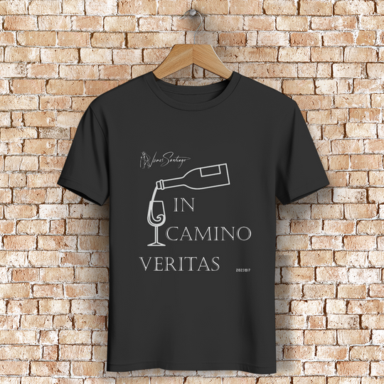 In Camino Veritas – Herren T-Shirt aus Bio-Baumwolle