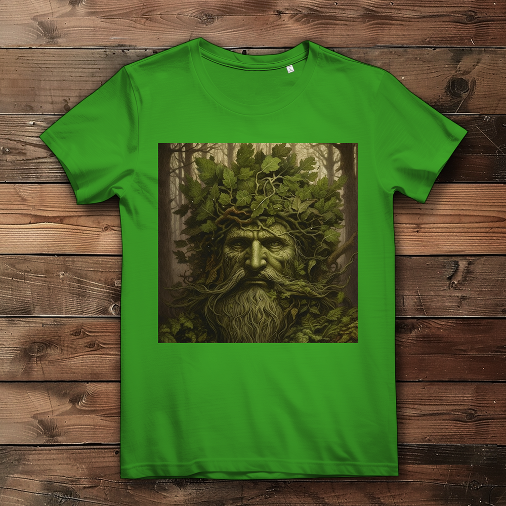 Grüner Mann – Damen T-Shirt aus Bio-Baumwolle