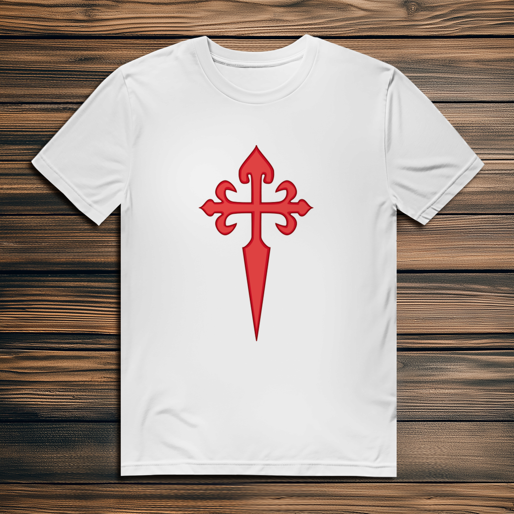 Jakobskreuz – Herren T-Shirt aus Bio-Baumwolle