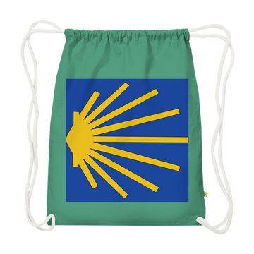 Jakobsweg Logo – Gym Bag aus Bio-Baumwolle