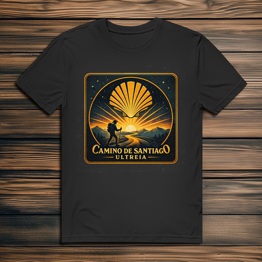 Camino de santiago - Ultreia – Herren T-Shirt aus Bio-Baumwolle