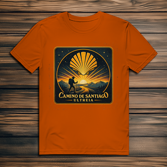 Camino de santiago - Ultreia – Herren T-Shirt aus Bio-Baumwolle