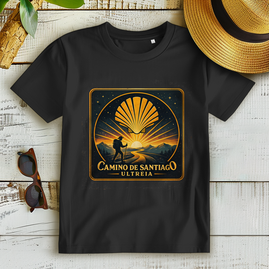 Camino de santiago - Ultreia – Damen T-Shirt aus Bio-Baumwolle