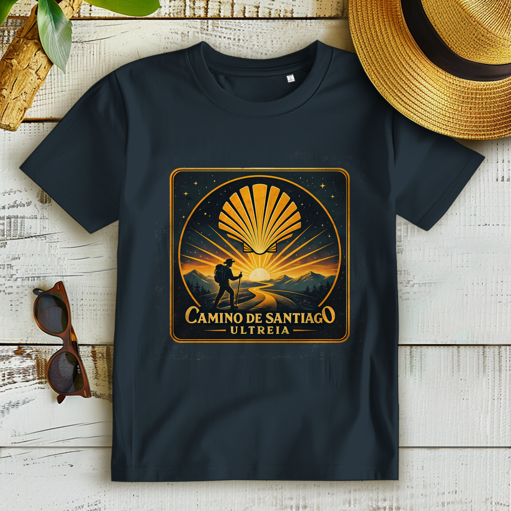 Camino de santiago - Ultreia – Damen T-Shirt aus Bio-Baumwolle