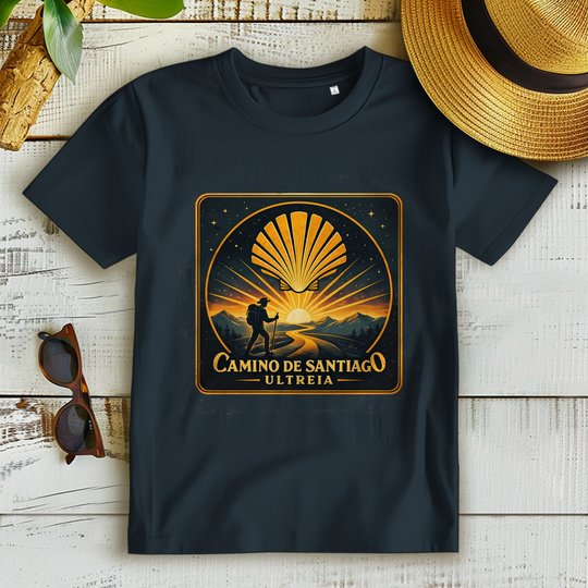 Camino de santiago - Ultreia – Damen T-Shirt aus Bio-Baumwolle