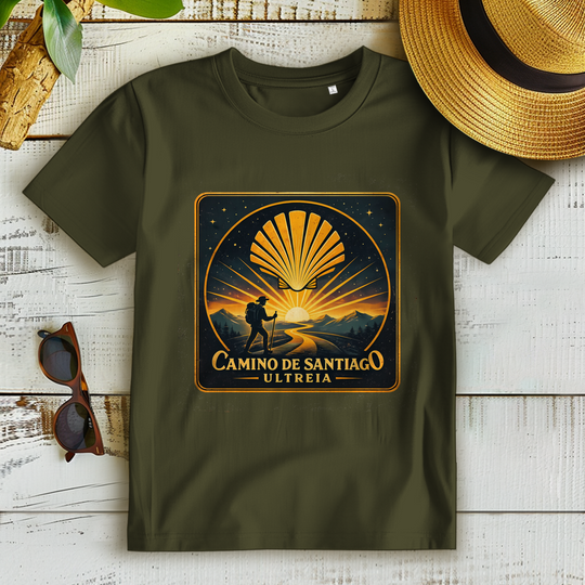 Camino de santiago - Ultreia – Damen T-Shirt aus Bio-Baumwolle