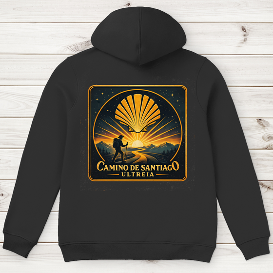Camino de santiago - Ultreia – Herren Hoodie aus Bio-Baumwolle