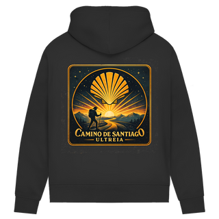 Camino de santiago - Ultreia – Damen Hoodie aus Bio-Baumwolle