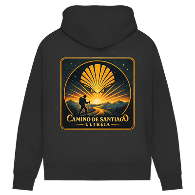 Camino de santiago - Ultreia – Damen Hoodie aus Bio-Baumwolle