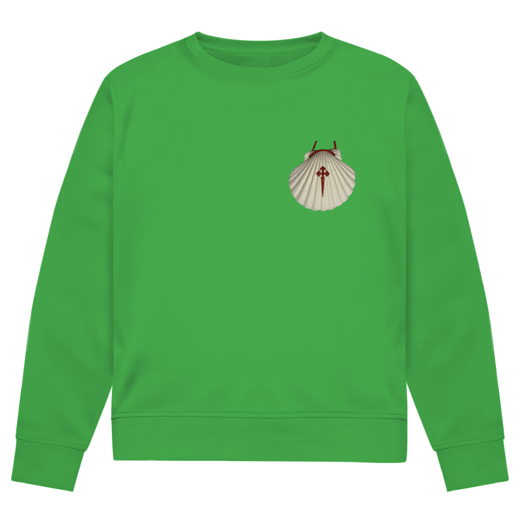 Pilgermuschel – Herren Sweatshirt aus Bio-Baumwolle