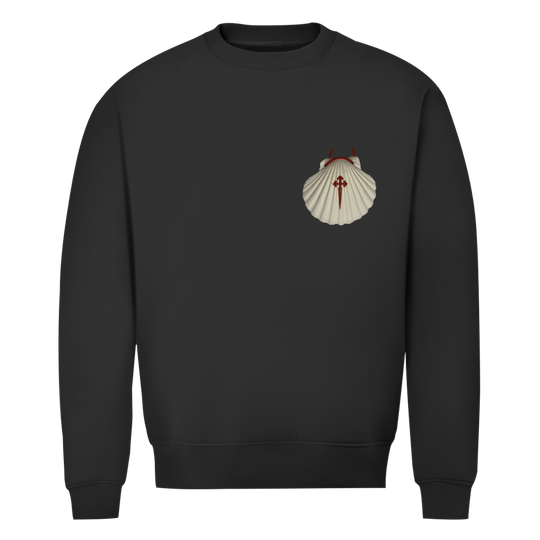 Pilgermuschel – Herren Sweatshirt aus Bio-Baumwolle