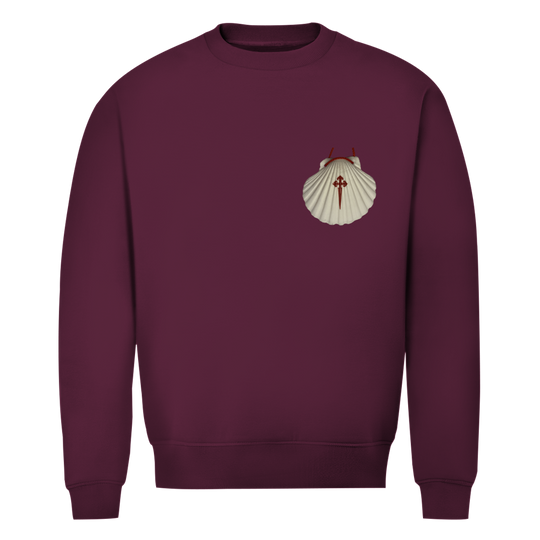 Pilgermuschel – Herren Sweatshirt aus Bio-Baumwolle