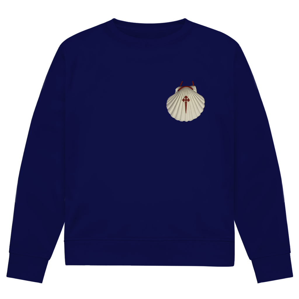 Pilgermuschel – Herren Sweatshirt aus Bio-Baumwolle