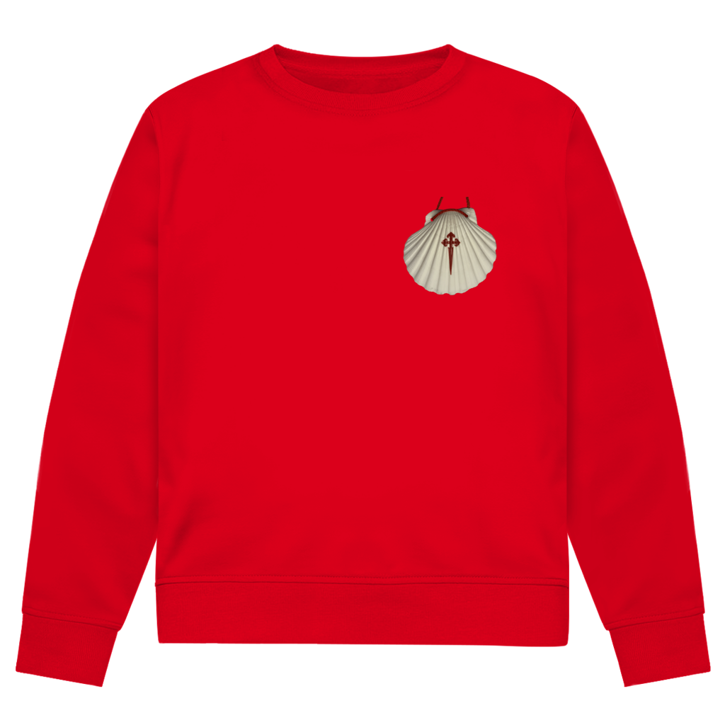 Pilgermuschel – Herren Sweatshirt aus Bio-Baumwolle