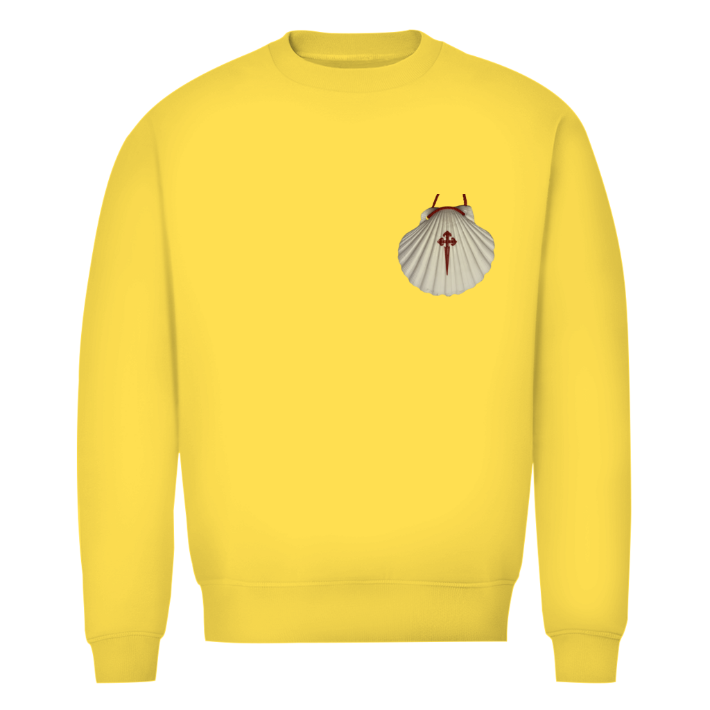 Pilgermuschel – Herren Sweatshirt aus Bio-Baumwolle