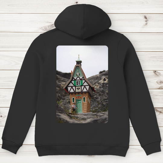 Rathaus Braighausen – Herren Hoodie aus Bio-Baumwolle
