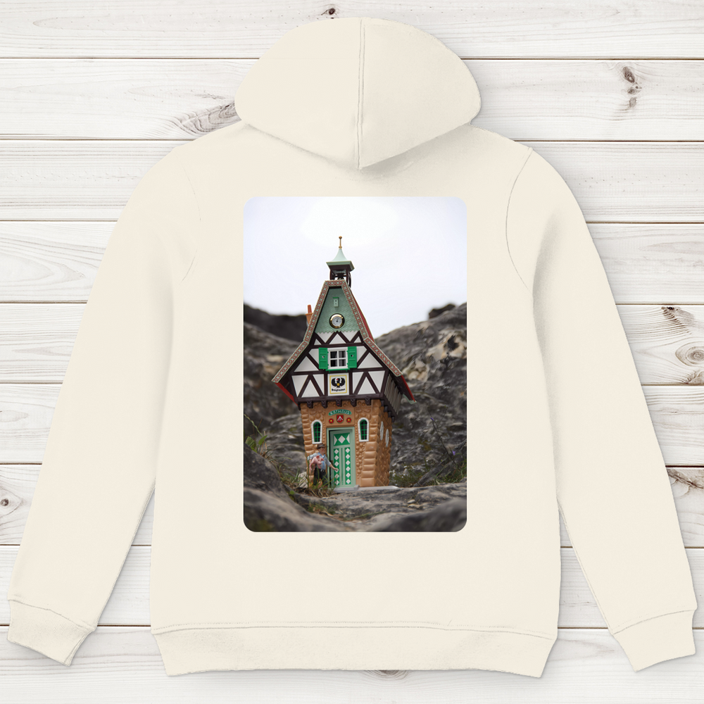 Rathaus Braighausen – Herren Hoodie aus Bio-Baumwolle