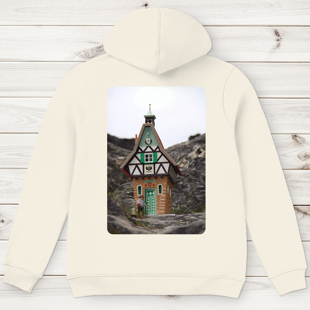 Rathaus Braighausen – Herren Hoodie aus Bio-Baumwolle