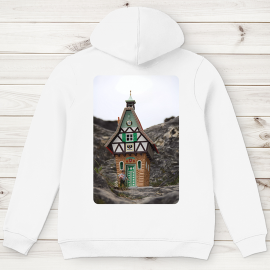 Rathaus Braighausen – Herren Hoodie aus Bio-Baumwolle