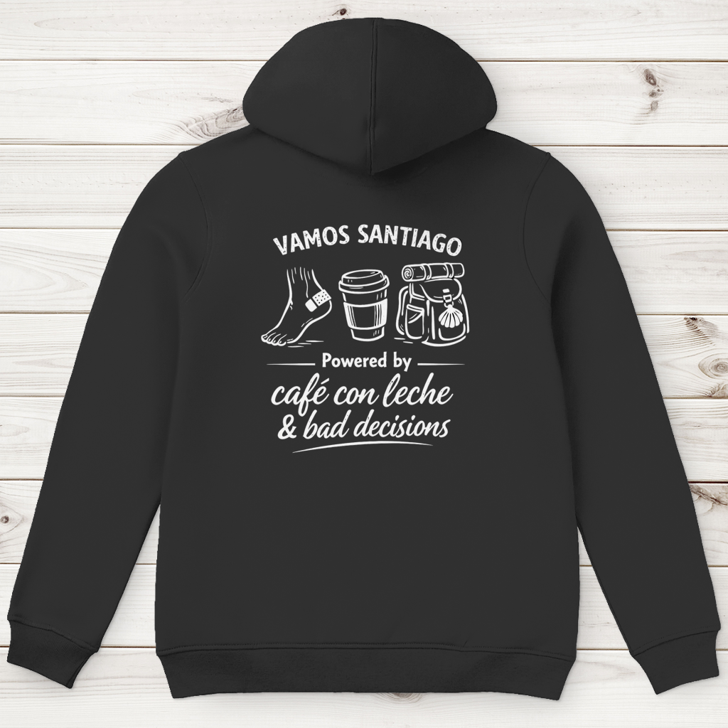 cafe con leche – Herren Hoodie aus Bio-Baumwolle