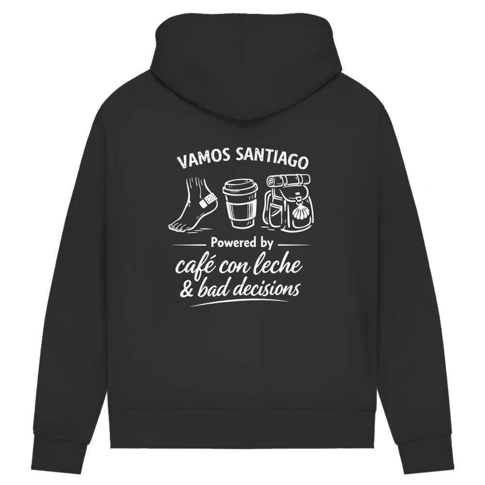 cafe con leche – Damen Hoodie aus Bio-Baumwolle