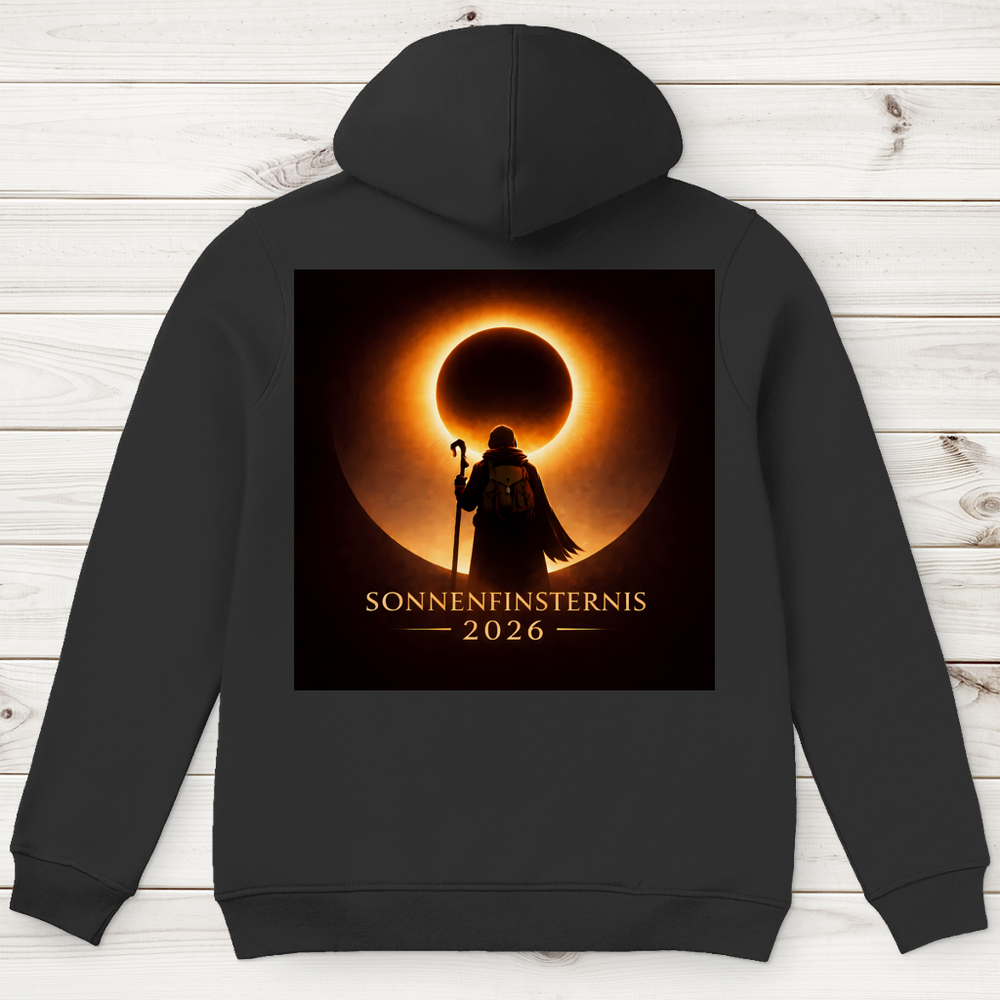 Sonnenfinsternis 2026 - Herren Hoodie aus Bio-Baumwolle