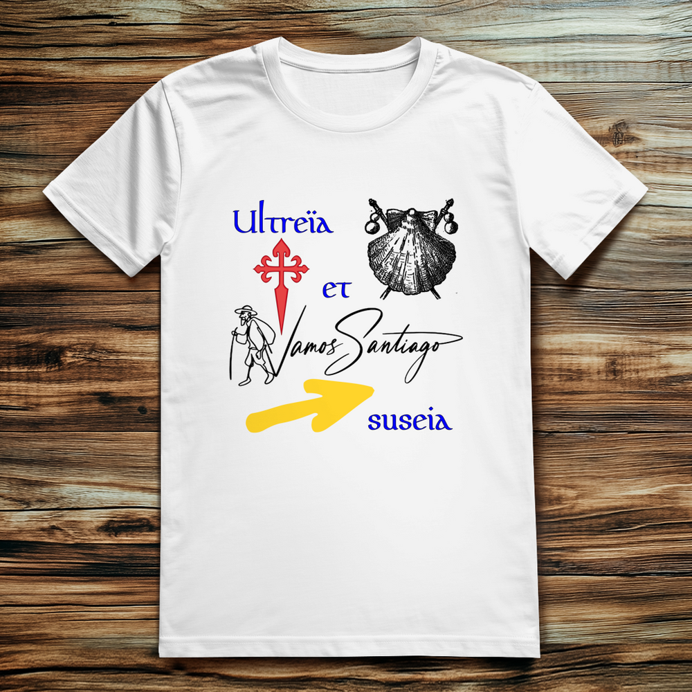 Ultreïa et Suseia ⨝ Das Camino T-Shirt