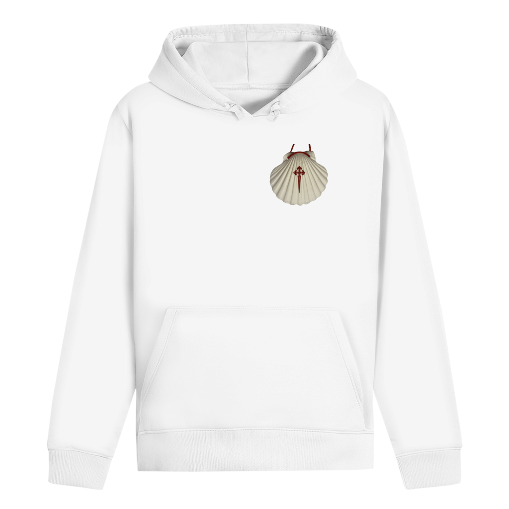 Pilgermuschel ⨝ Der Camino Hoodie