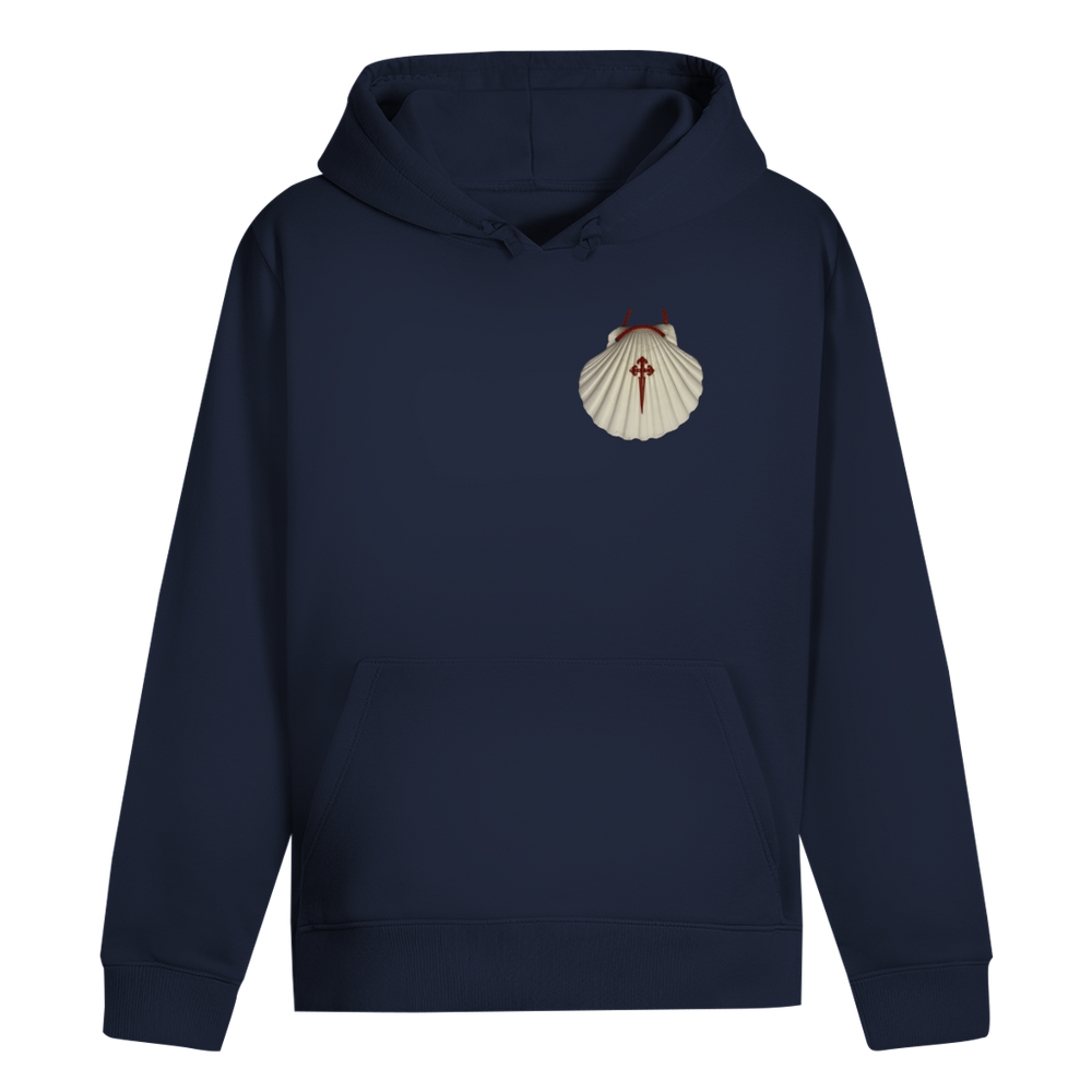 Pilgermuschel ⨝ Der Camino Hoodie