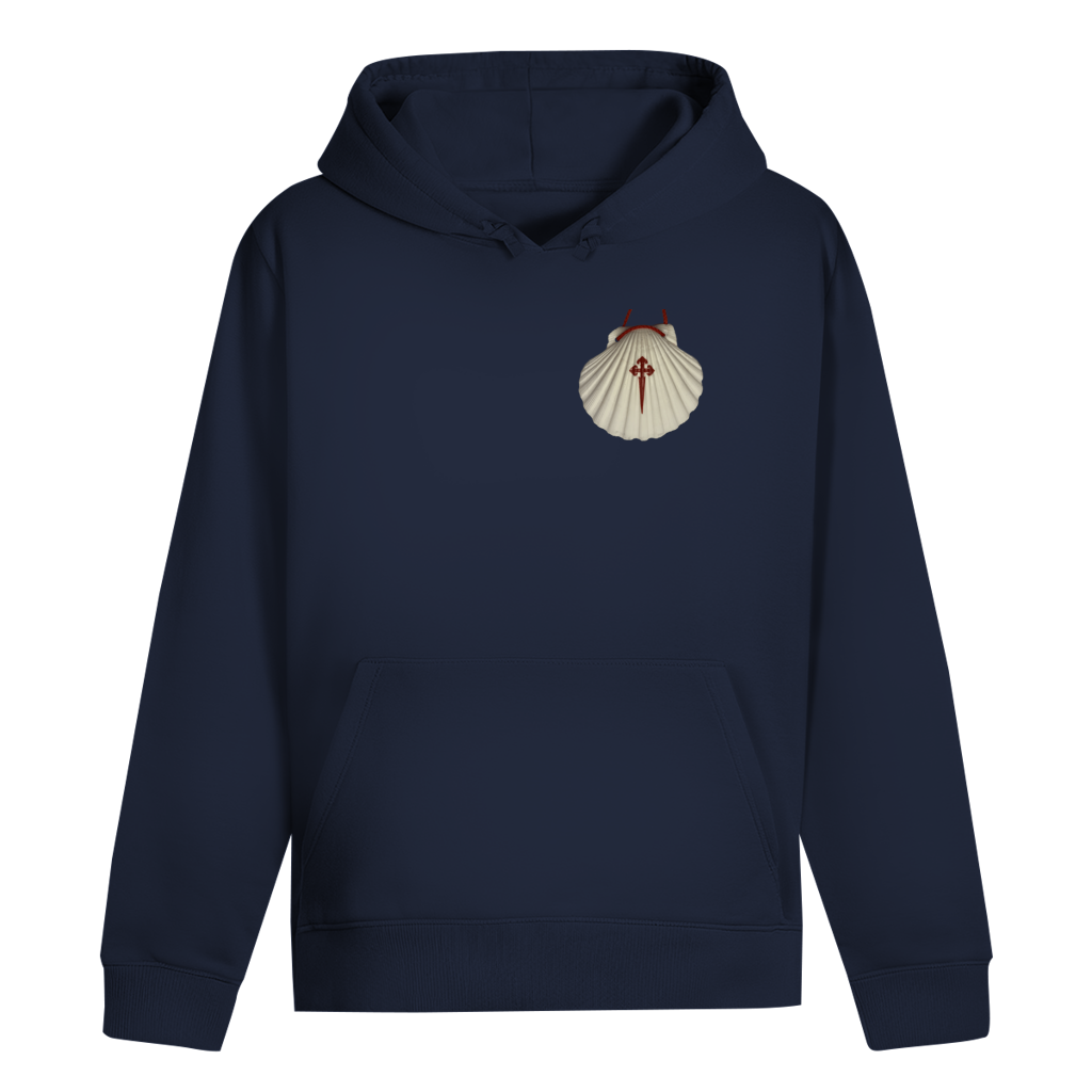 Pilgermuschel ⨝ Der Camino Hoodie