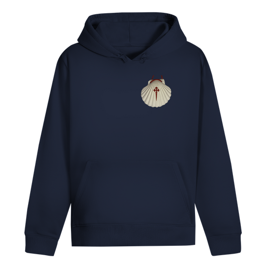 Pilgermuschel ⨝ Der Camino Hoodie