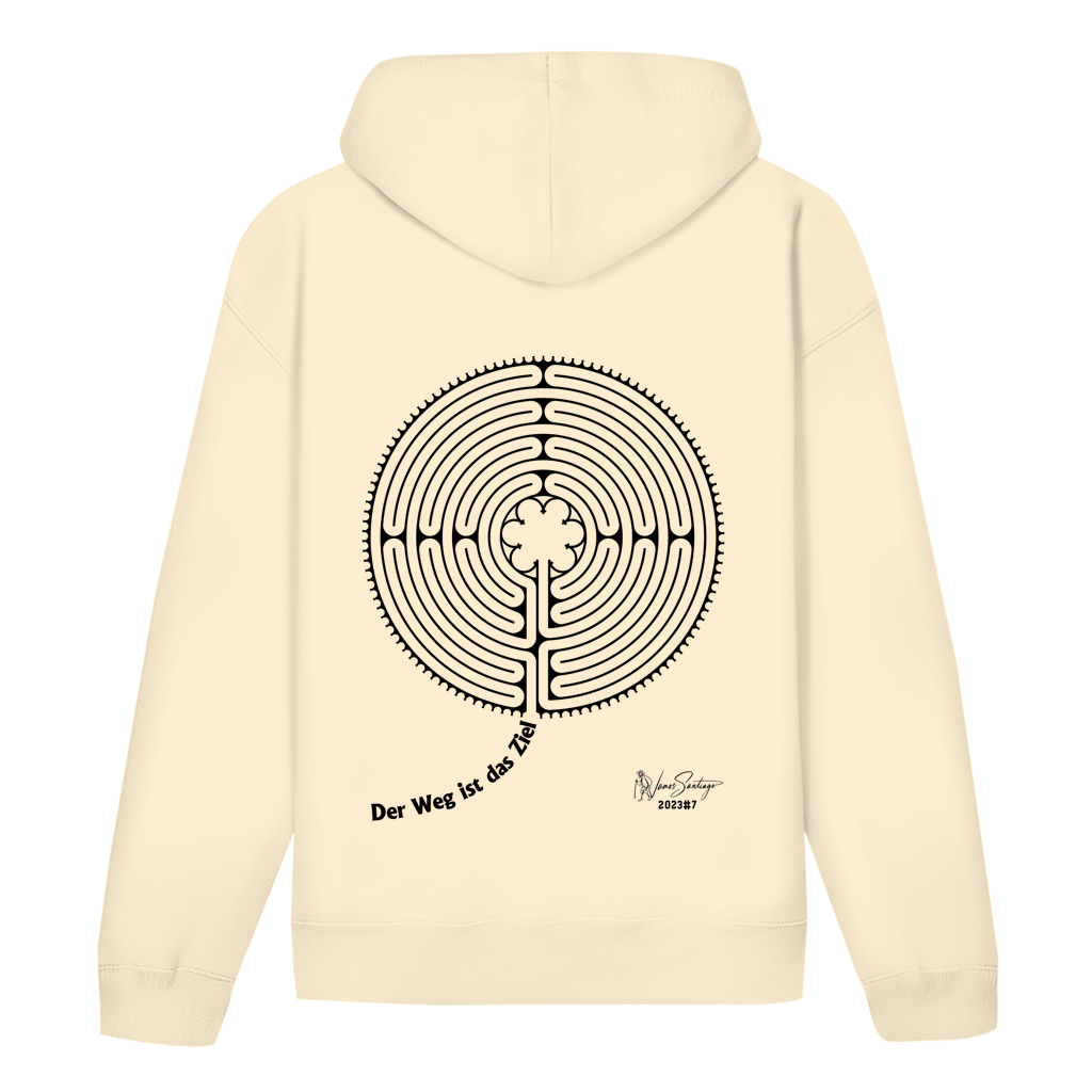 Der Weg ist das Ziel ⨝ Der Chartres Hoodie
