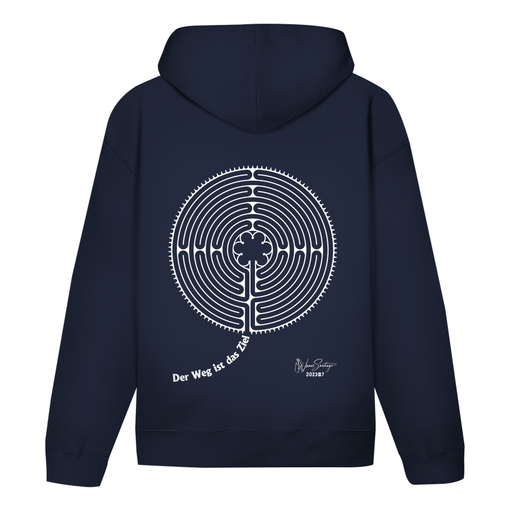 Der Weg ist das Ziel ⨝ Der Chartres Hoodie