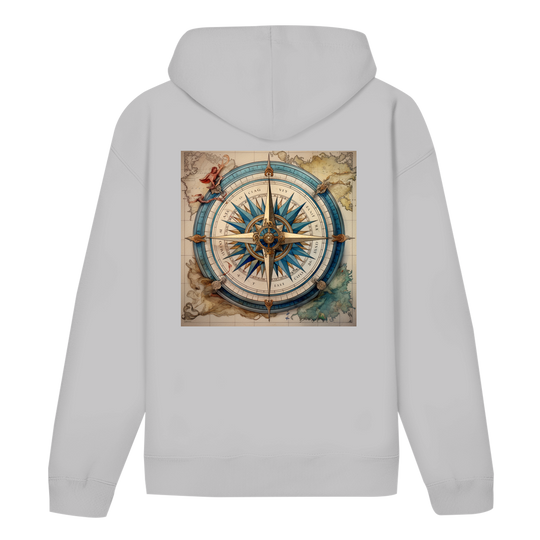 Antike Windrose ⨝ Kompass Hoodie