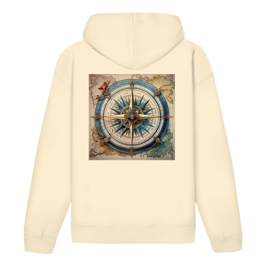 Antike Windrose ⨝ Kompass Hoodie