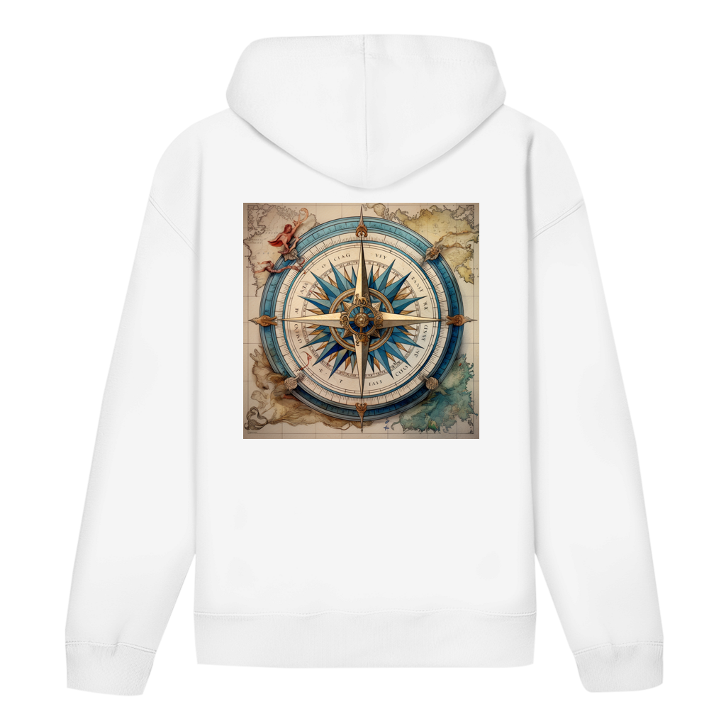 Antike Windrose ⨝ Kompass Hoodie
