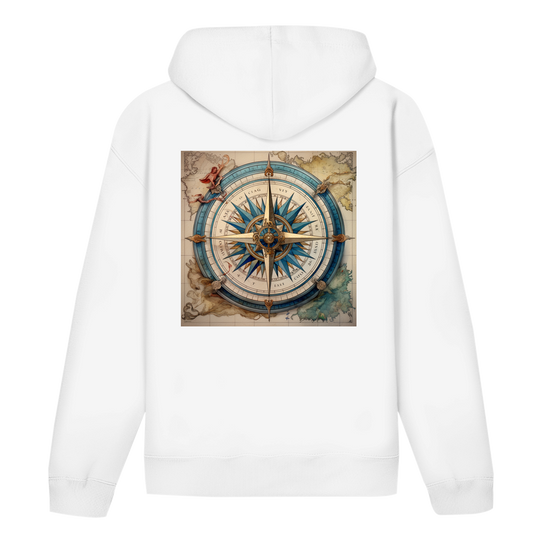 Antike Windrose ⨝ Kompass Hoodie
