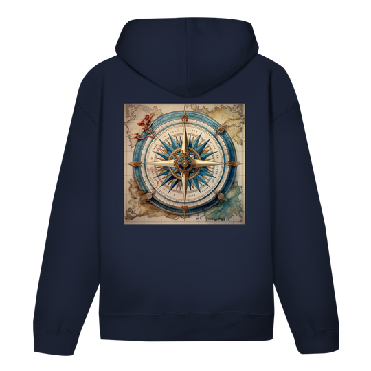 Antike Windrose ⨝ Kompass Hoodie