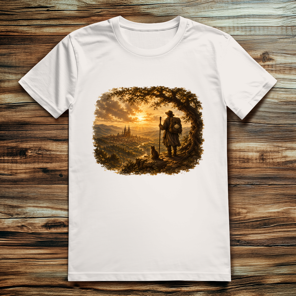 Catwalk to Santiago ⨝ Das Monte do Gozo T-Shirt
