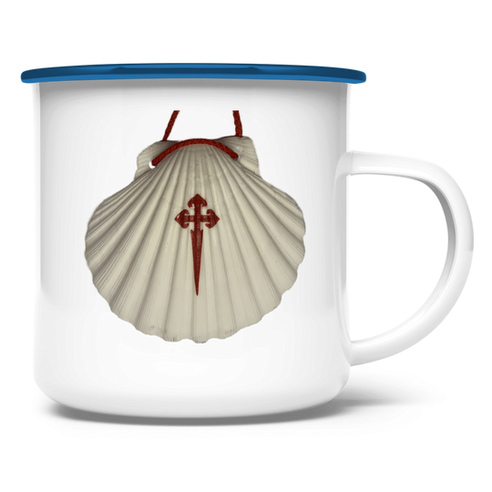 Pilgermuschel ⨝ Emaille-Tasse