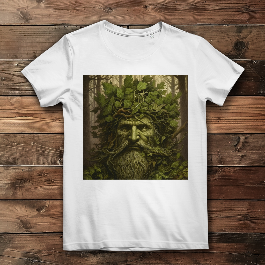 Grüner Mann – Damen T-Shirt aus Bio-Baumwolle